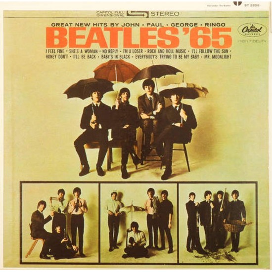 Пластинка Beatles Beatles '65